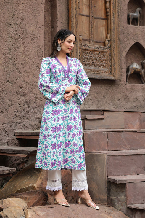 Women Floral Printed Kurta